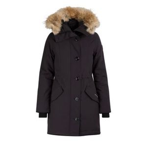 Canada Goose Rossclair Parka — Black